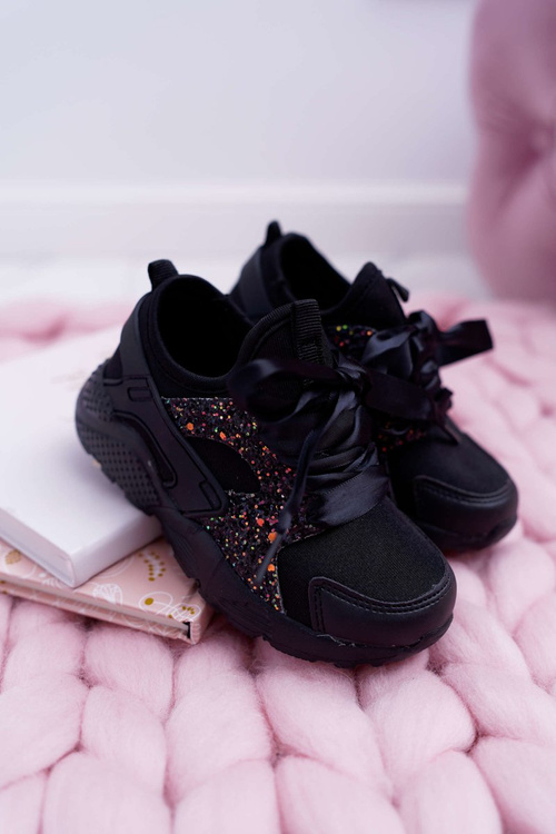 Children's Sports Shoes Black Fairy Tale