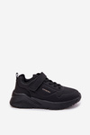 Children's Lightweight Sports Shoes On Platform Black Mirivia