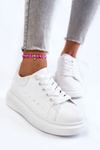 Women's Sport Shoes On The Platform White Eliso