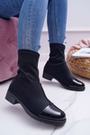 Women's Flexible Boots Black Beat