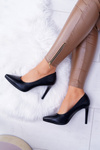 Women's Sergio Leone Stiletto pumps Black Matte Misawu