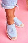 Classic Women's Espadrilles Blue Flaure
