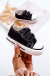 Children's Sneakers With Velcro Black Bernie