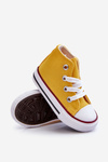Children's High Sneakers Yellow Filemon