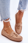 Classic Suede Loafers Dark beige Good Time