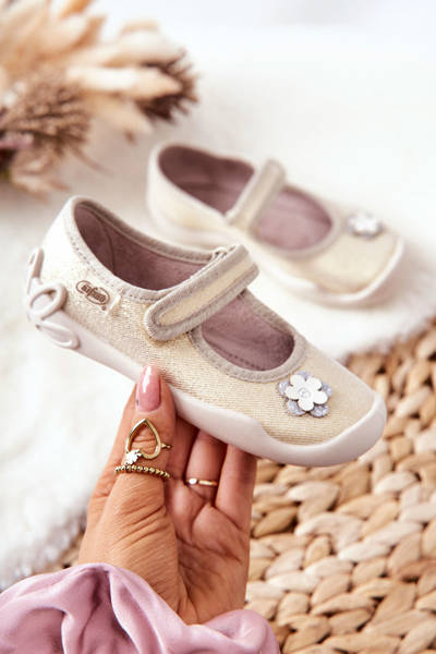 Ballerina slippers Befado 114X288 Gold
