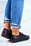 Women's Sneakers Cross Jeans Black DD2R4029