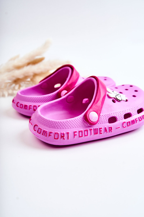 Children's Slippers Kroks Rabbit Befado 159Y106 Pink
