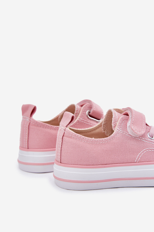 Children's Velcro Sneakers Pink Obidana