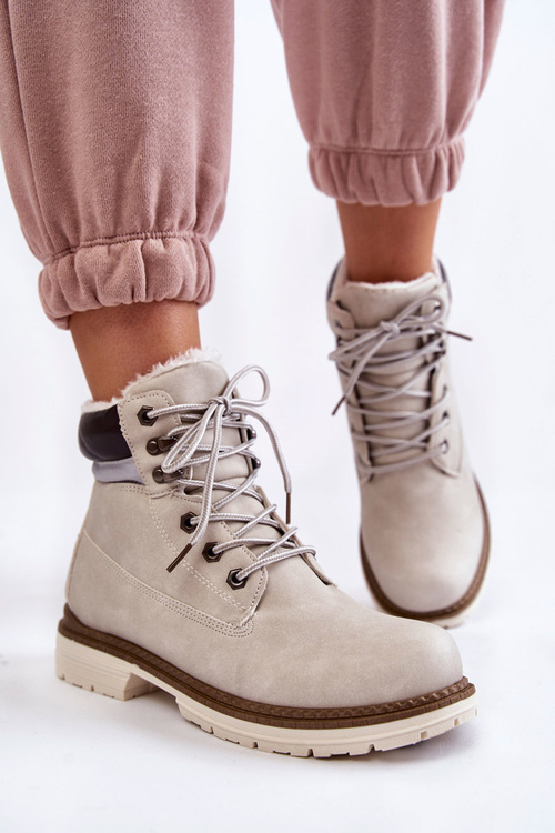 Women's Warm Boots Light Grey Lonne