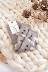 Women's Wool Socks In Polar Bear Grey