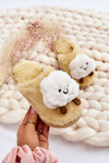Children's Warm Slippers With Fur Yellow Rubee