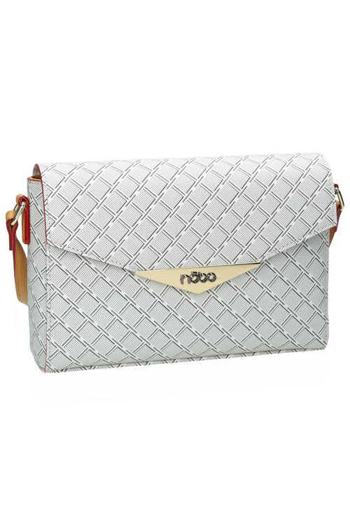 White Handbag Women's Letter Bag NBAG-F2300-C000