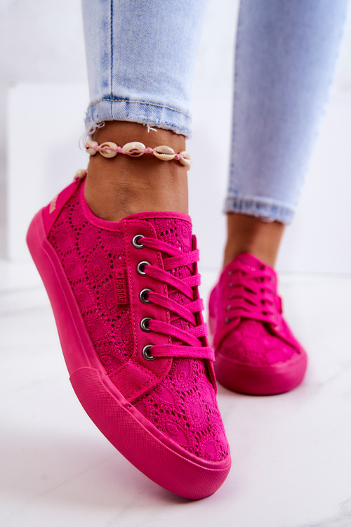 Openwork Sneakers BIG STAR JJ274060 Pink