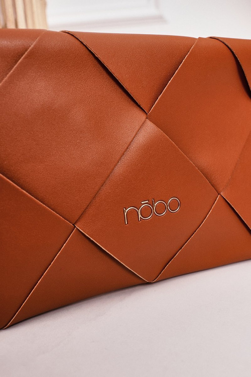 Clutch Bag With A Detachable Strap NOBO NBAG-K1260 Brown