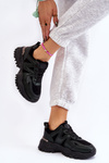Classic Sport Platform Shoes Black Bowie
