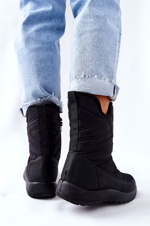 High Warm-up Snowboots Black Winessa