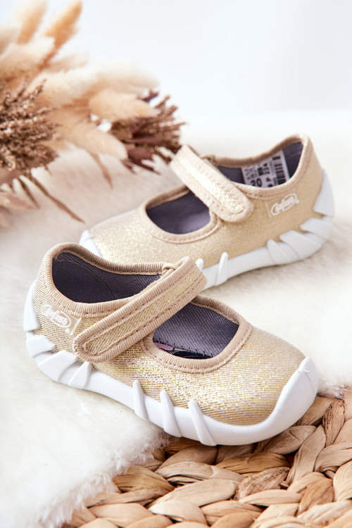 Flip-flops Ballerinas Befado Shiny 109P224 Gold