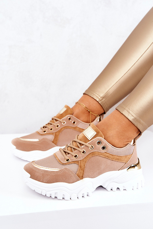 Platform Sneakers Brown Sallie