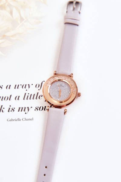 Ladies Watch With Glitter Dial Giorgio&Dario Grey