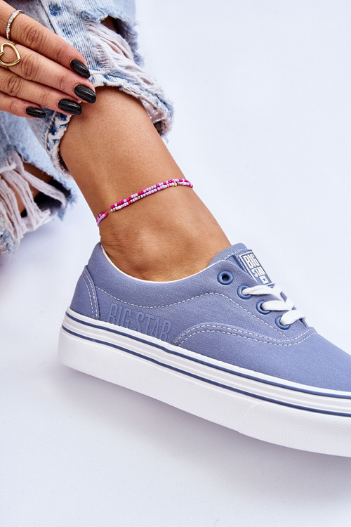 Women's Platform Sneakers Big Star LL274231 Blue
