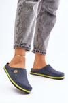 Kapcie Damskie Wygodne Obuwie Domowe Granatowe Inblu CS000039