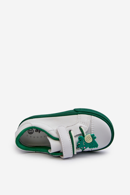 Children's Sneakers Trainers With Bow White-Green Pennyn
