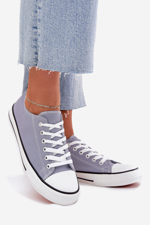 Women's Classic Sneakers Blue Omerta