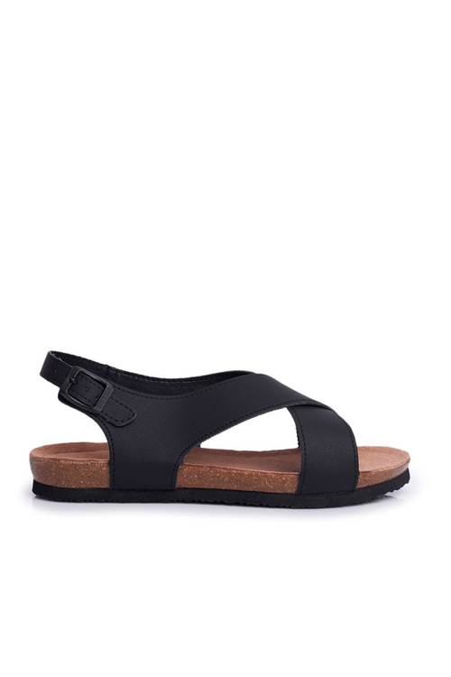 Sandały Damskie Big Star Czarne FF274621