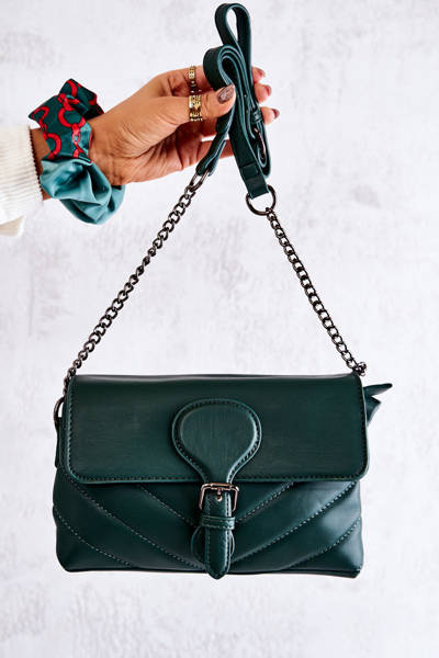 Small Quilted Purse Green Hailee