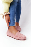 Women's Suede Loafers Pink Madelyn