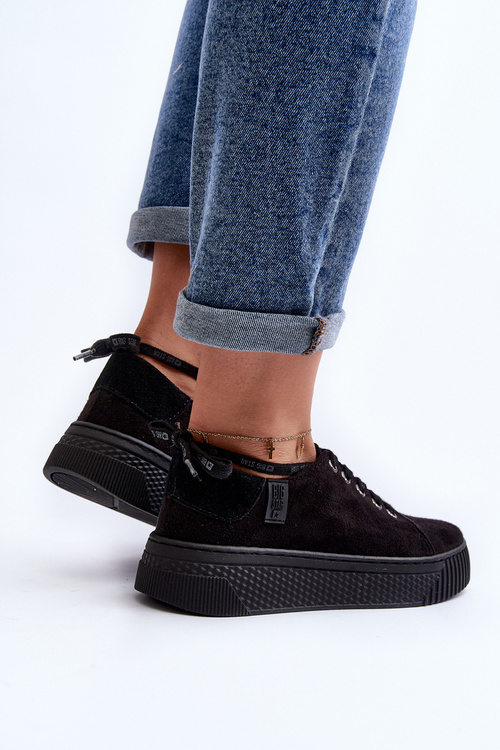 Women's sneakers Big Star NN276005 Memory Foam System Black