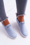 Women's Sneakers Sneakers Lu Boo Slip-on Blue Kaori