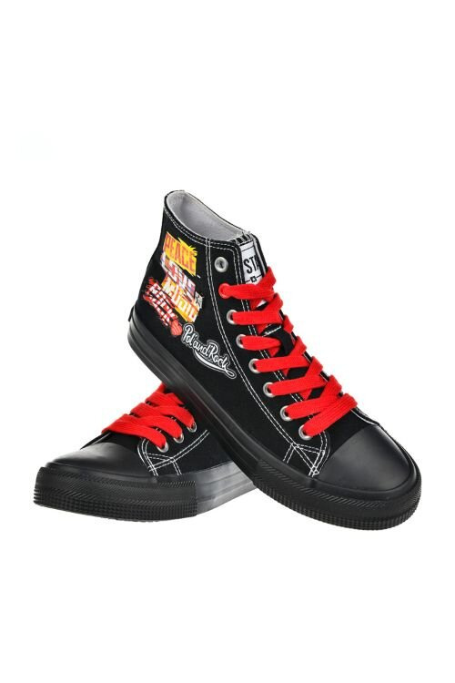 High Top Men's Trainers Big Star NN174109 Black