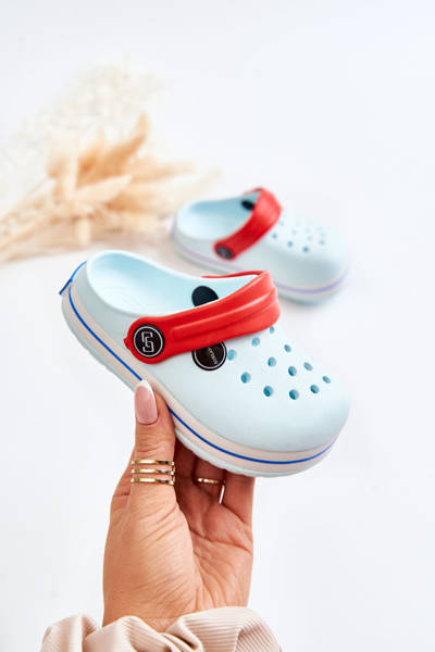 Comfortable Children's Slippers Cracks Mint Colly