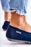 Women's Suede Loafers Navy Blue Millare
