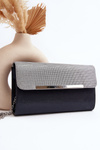 Black Clutch Bag with Chain Onelia