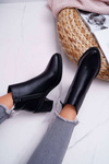 Women's Stiletto Boots Black Duo