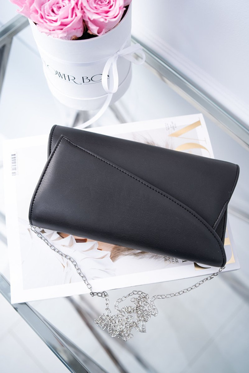 Women's Black Clutch Handbag
