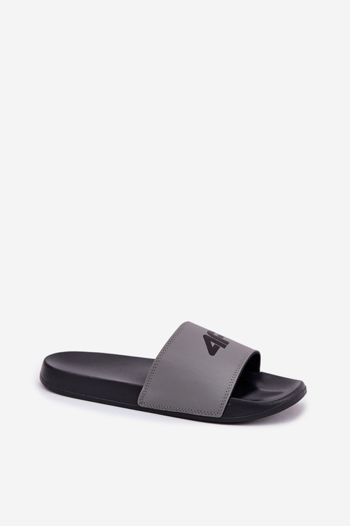 Men's Slippers 4F 4FRMM00FSLIM011-25S Gray