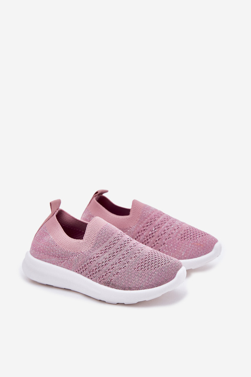 Children's Slip-On Sports Shoes Pink Grinala