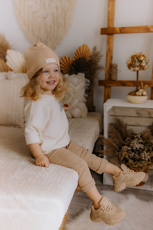 Children's Sneakers Beige Freak Out