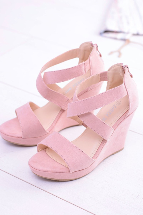 Comfortable Women's Sandals Koturny Mirabet Powder Pink