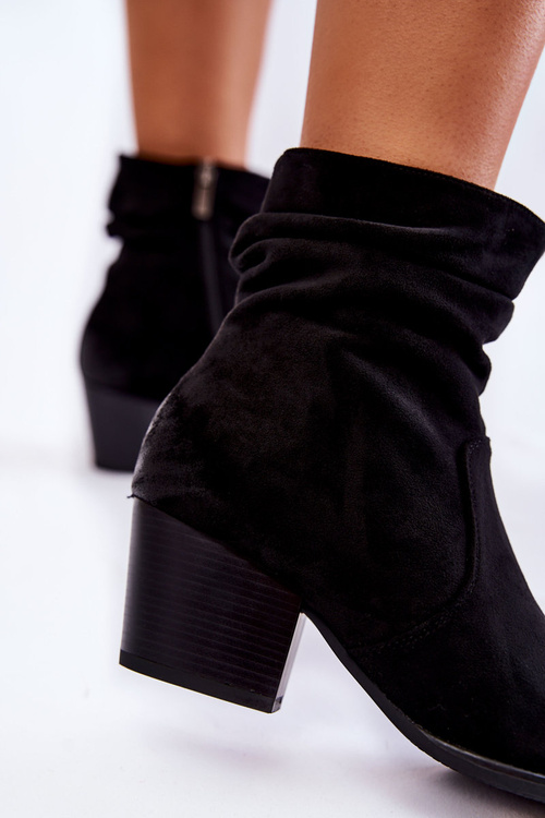 Women's Suede Warm Boots Black Wenche