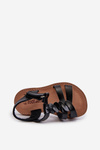 Children's Sandals with Velcro Fastening Black Sarniema