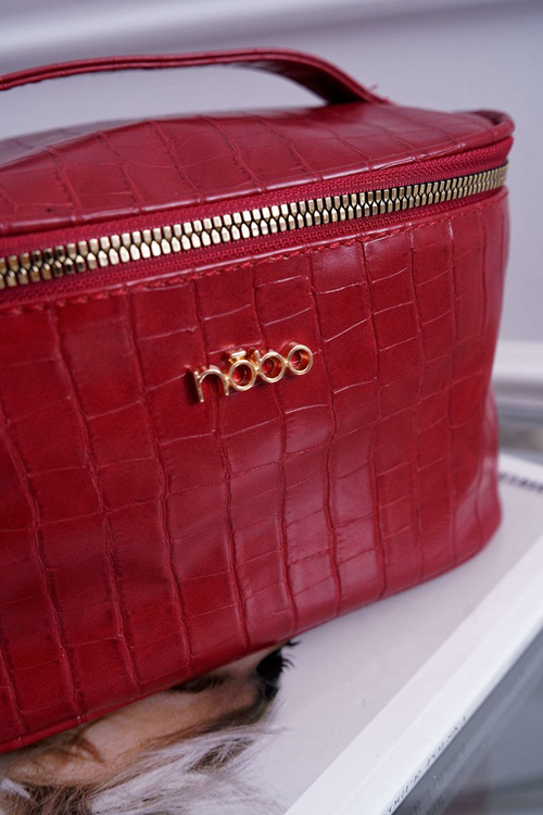 Large Women's Cosmetic Bag Red NOBO NCOS-I0331-C005