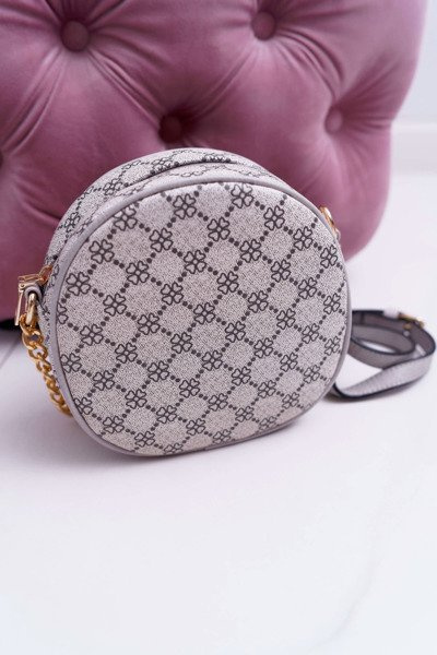 Handbag Chest Round Beige Gray