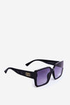 Women's Black UV400 Sunglasses