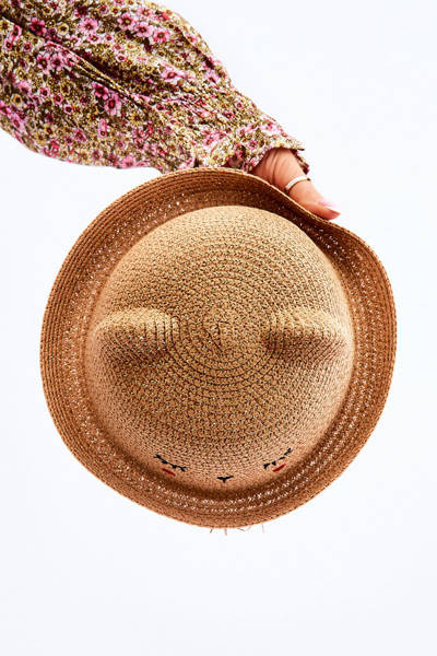 Kapelusz Dziecięcy Miś Beżowy