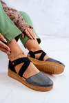 Fashionable Women's Espadrilles Big Star JJ276035 Black